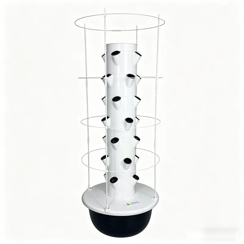 Hydroponic Tower Planter - Menara Hidroponik Vertikal Spacetree, Penanam Sayuran