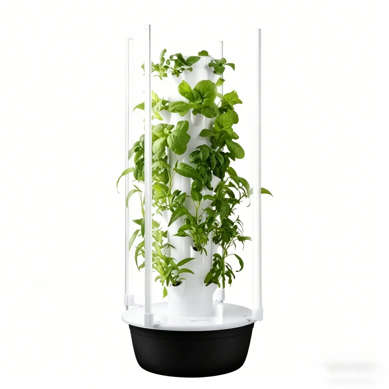 Hydroponic Tower Planter - Menara Hidroponik Vertikal SpaceTree, Penanam Sayuran