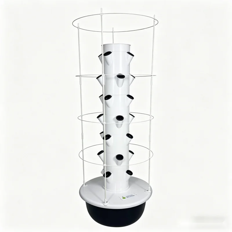 Penanam Sayuran Aeroponik Hidr - Hydroponic Tower Planter ulasan dan harga