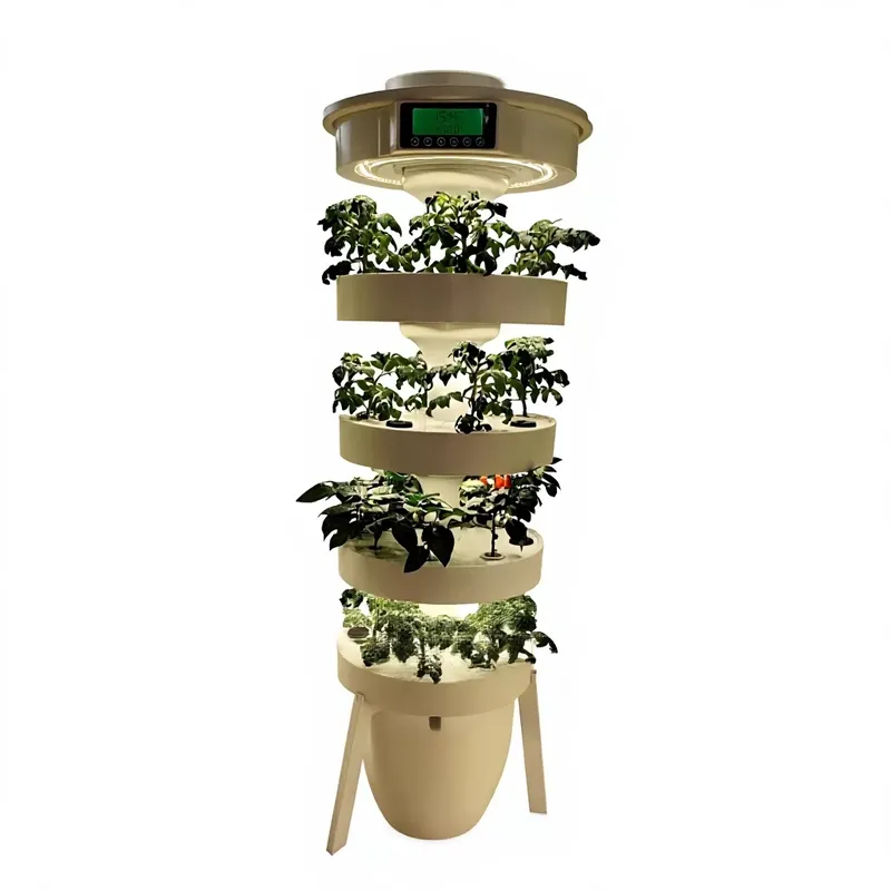 Sistem Hidroponik Cerdas Hezho - Hydroponic Tower Planter ulasan dan harga