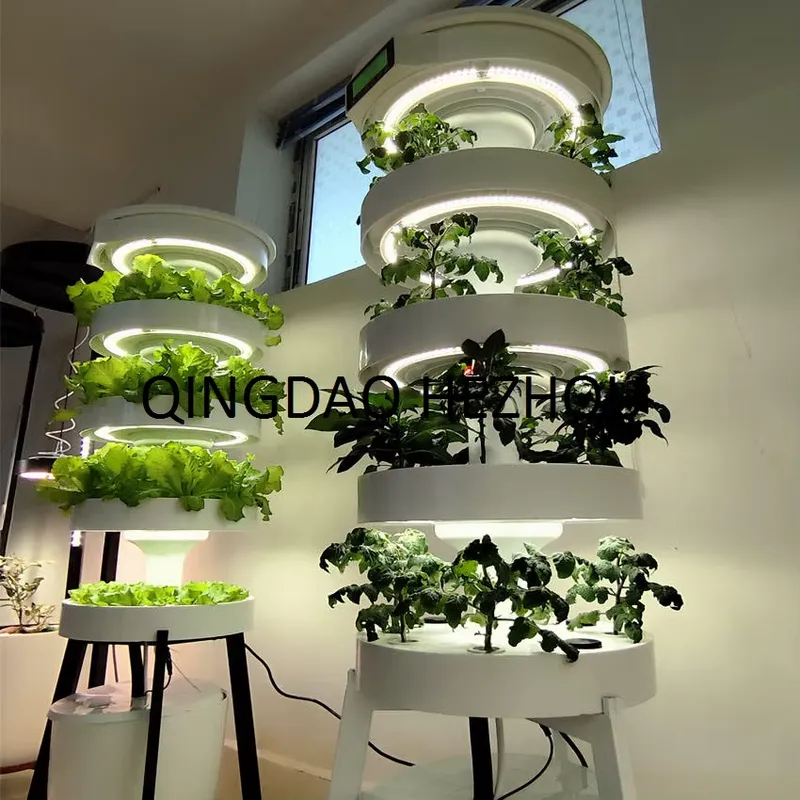 Sistem Hidroponik Cerdas Hezho - Hydroponic Tower Planter ulasan dan harga