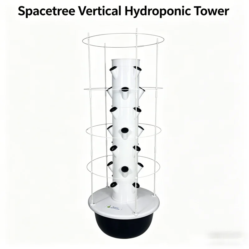 Sistem Kebun Vertikal Hidropon - Hydroponic Tower Planter ulasan dan harga
