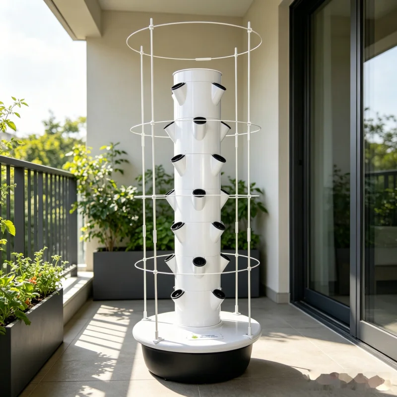 Menara Hidroponik Vertikal 5 L - Hydroponic Tower Planter ulasan dan harga