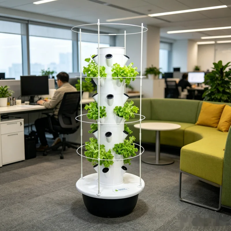 Menara Hidroponik Vertikal 5 L - Hydroponic Tower Planter ulasan dan harga
