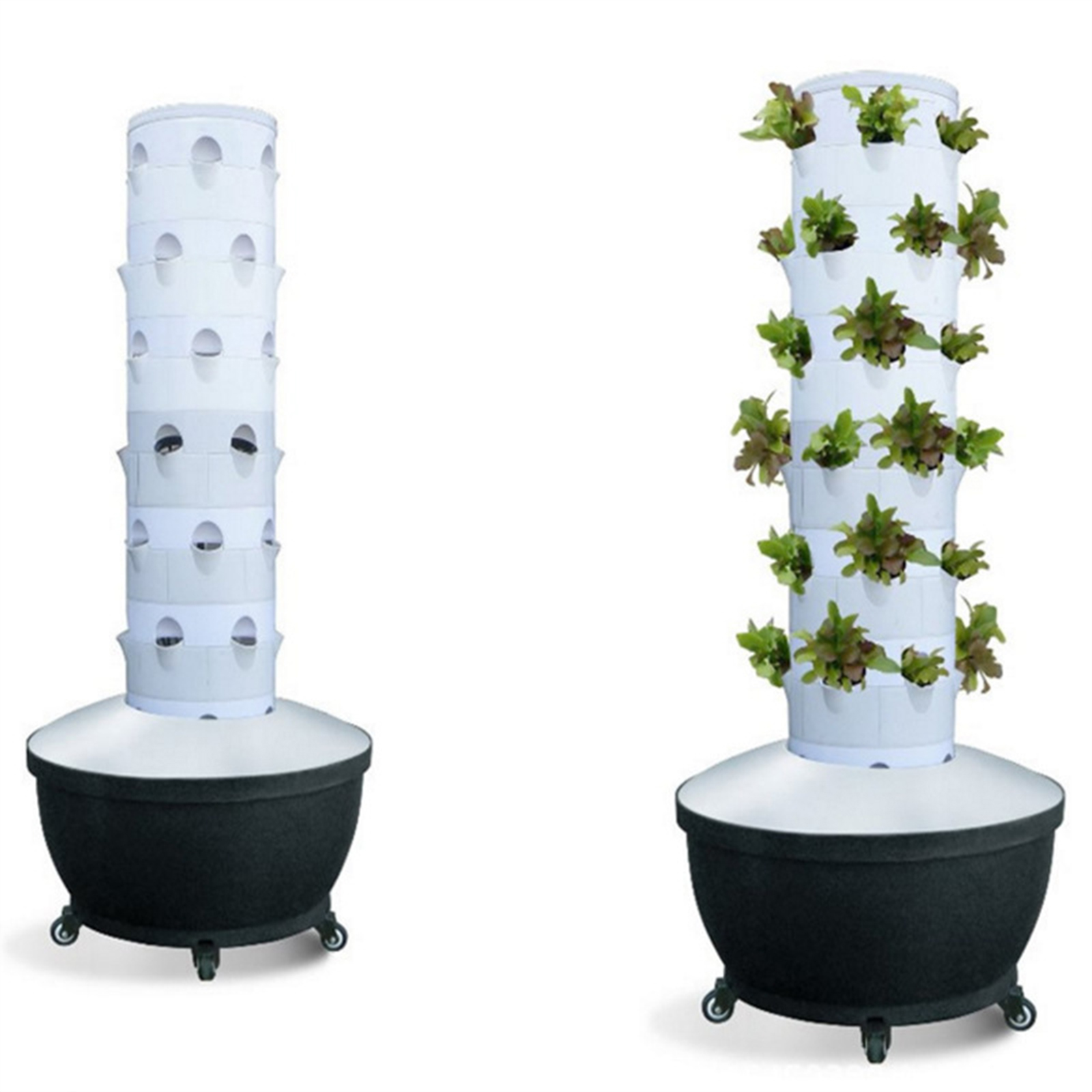 3/5 Lubang Cangkir Kolonisasi  - Hydroponic Tower Planter ulasan dan harga