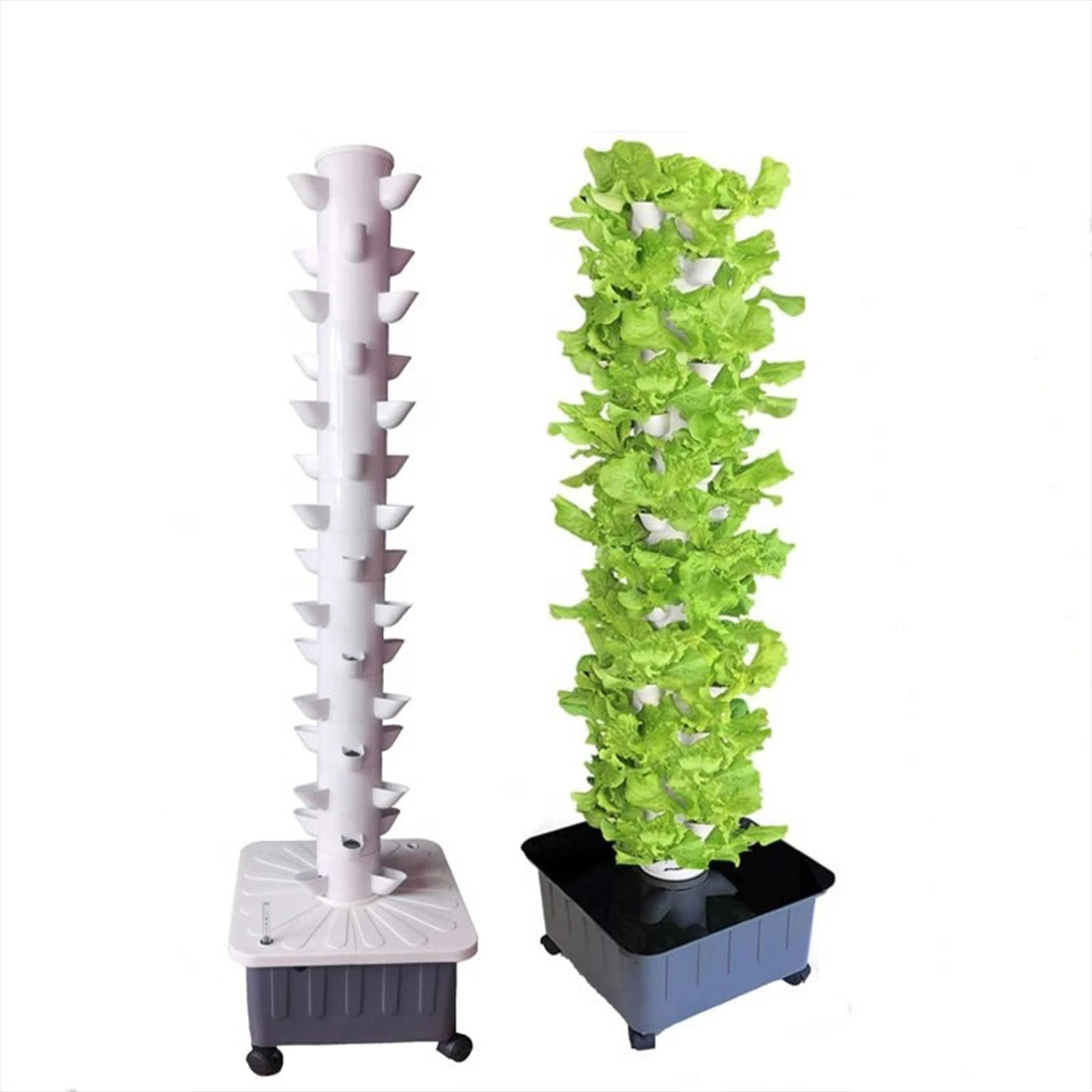 3/5 Lubang Cangkir Kolonisasi  - Hydroponic Tower Planter ulasan dan harga