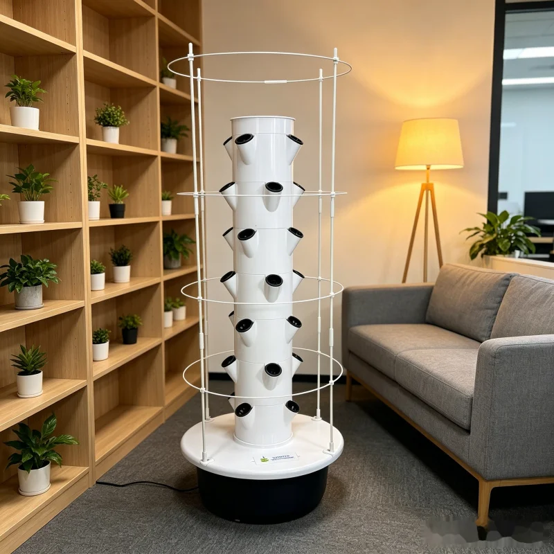 Menara Hidroponik Vertikal 5 L - Hydroponic Tower Planter ulasan dan harga