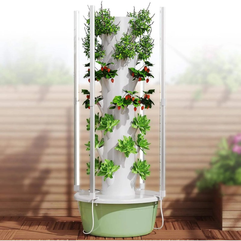 Sistem Kit Penanaman Hidroponi - Hydroponic Tower Planter ulasan dan harga