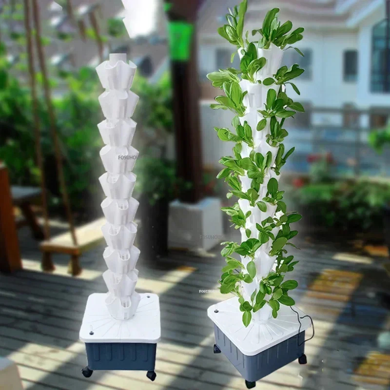 Menara Budidaya Tanpa Tanah un - Hydroponic Tower Planter ulasan dan harga
