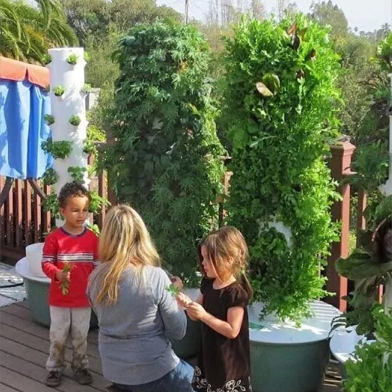 Menara Hidroponik Vertikal Aer - Hydroponic Tower Planter ulasan dan harga